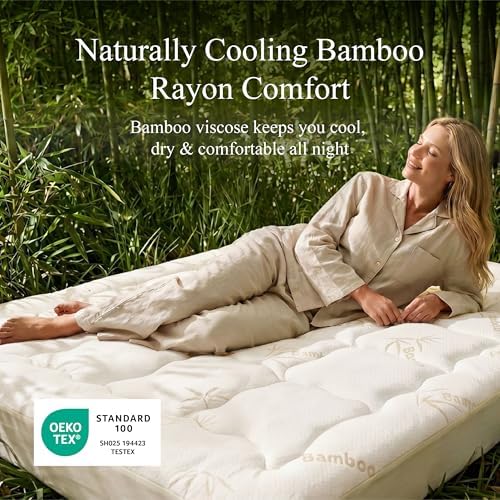 Queen Size Mattress Topper, Thick Cover - Image 4