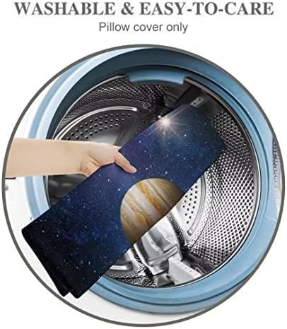 Solar System Body Pillow Cover Outer Space Universe Galaxy Planet Long Pillow - Image 7