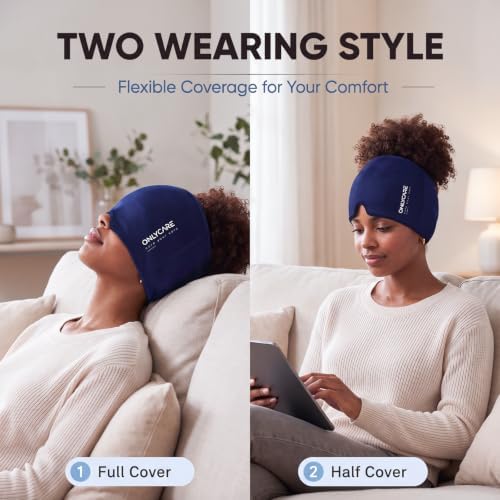 ONLYCARE Migraine Relief Cap, Headache Relief Cold Cap - Image 5