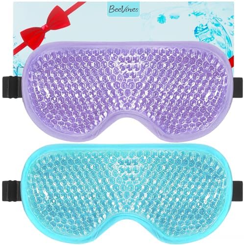 BeeVines Gel Eye Mask, Cooling Ice Masks by BeeVines