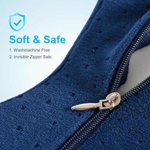Knee Pillow Case 10" x 8" x 6.3", Replacement Leg Pillow Case, Knee Pillow Cover - Image 3
