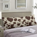 DAOPUDA Brown Cow Printed Body Pillow Cover by DAOPUDA