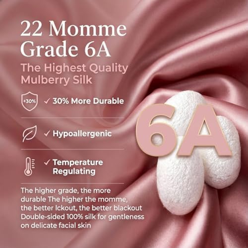 MATASSE 100% Mulberry Silk Sleep Mask, 22 Momme - Image 3