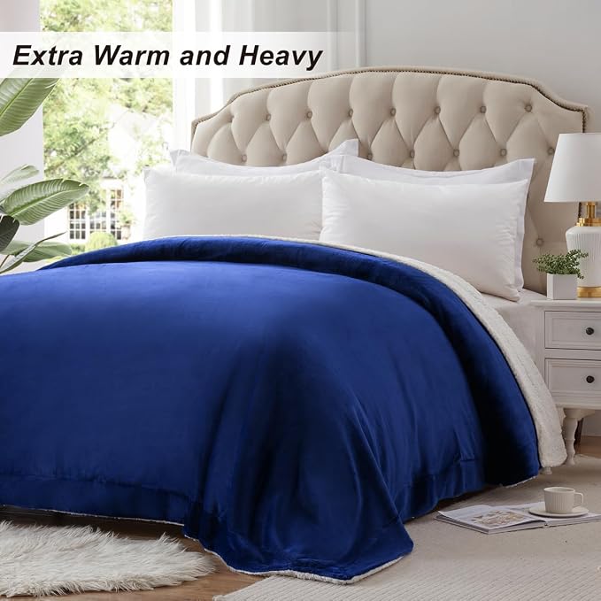 KAWAHOME Sherpa Fleece Throw Blanket - Image 5