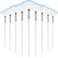 9 Pieces Facial Fan Mask Brushes, Soft Facial Applicator Brushes Tools by Maitys