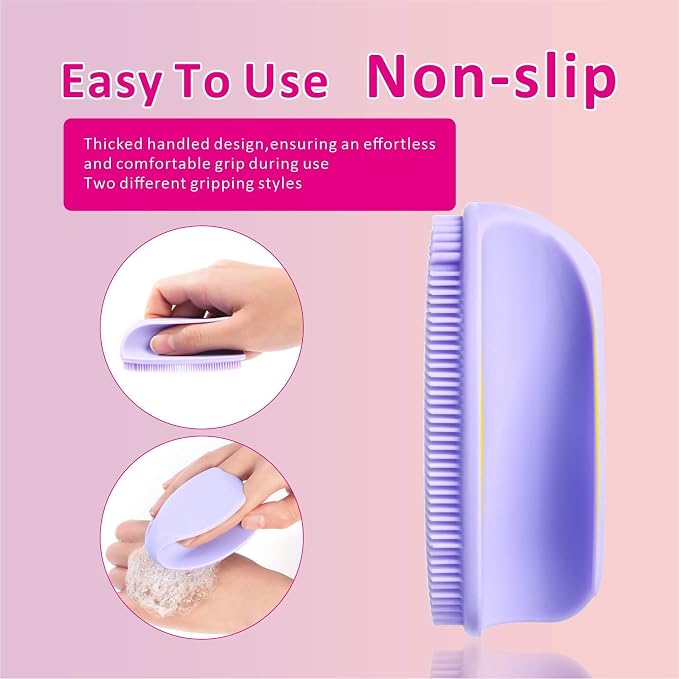 Silicone Face Scrubber with Body Scrubber - Image 4
