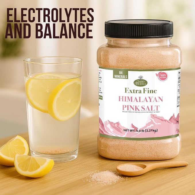 Good Tierra Himalayan Pink Salt in Jar - Image 8
