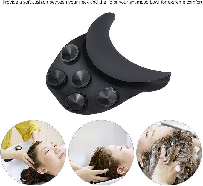 Salon Neck Pillow, Shampoo Bowl Gel Neck Rest Cushion Hair Washing Sink Basin - Image 3