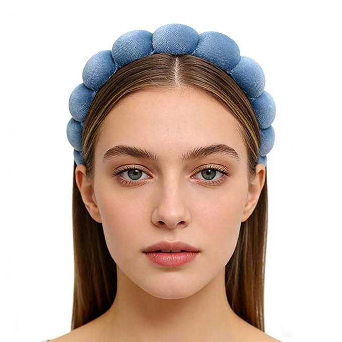 Headbands Women Hair Head Bands, Padded Fabric Hair Bands Wide Velvet Non Slip - Image 4