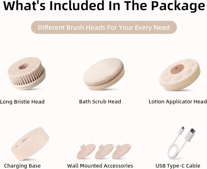 Electric Body Brush Back Scrubber - Image 6