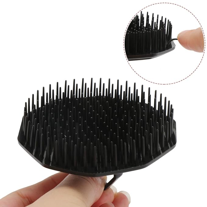 Scalp Massage Shampoo Brush, Segbeauty 4pcs Massage Hair Brushes Floriated - Image 4
