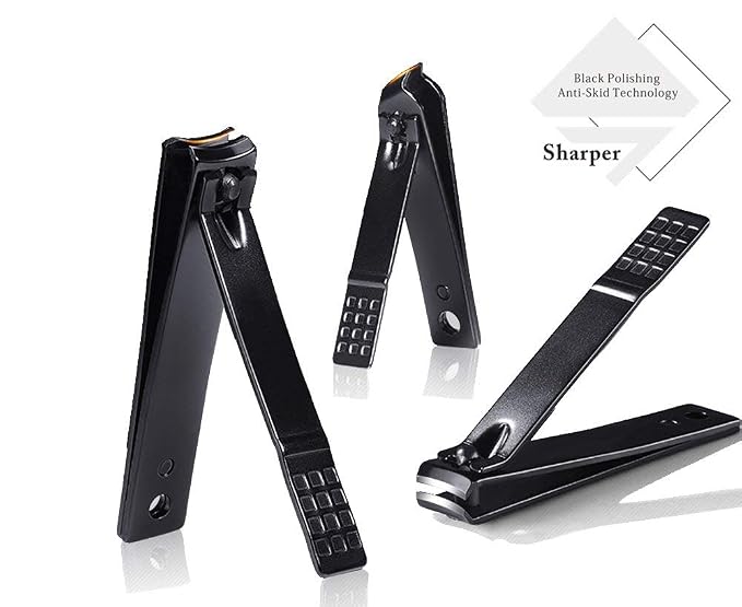 Professional Stainless Steel Nail Clipper Travel & Grooming Kit Nail Tools - Image 4