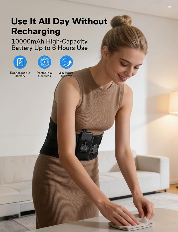 10000mAh Cordless Heating Pad - Image 2