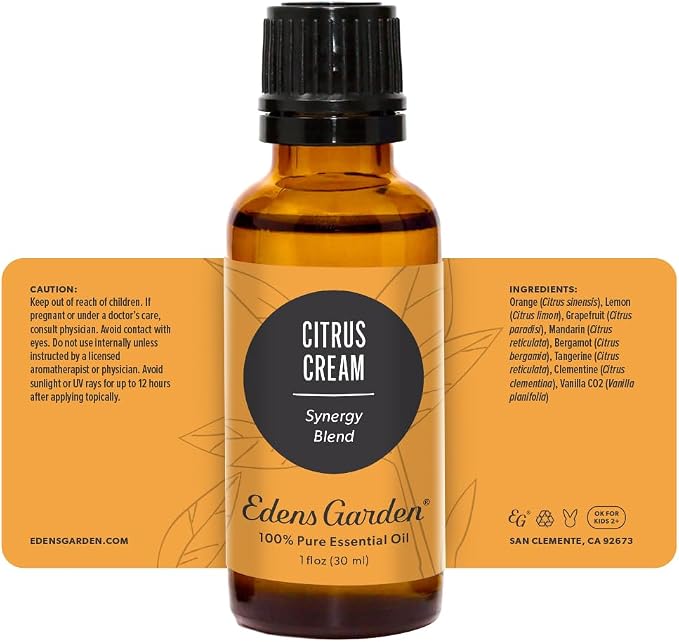 Edens Garden Citrus Cream Essential Oil Blend- 100% Pure Premium Grade - Image 9
