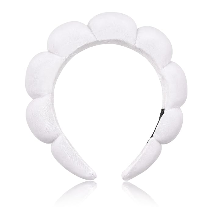 Ayesha Spa Headband for Washing Face Sponge Makeup Headbands Skincare Headband by AYESHA