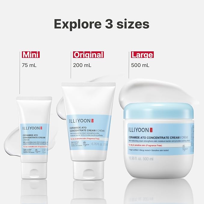 Illiyoon Ceramide Ato Concentrate Cream 500ml - Image 9