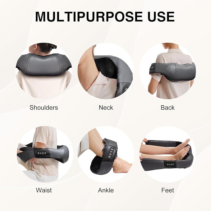 Nekteck Shiatsu Neck Massager - Image 6