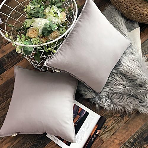 Jeanerlor SureGuard Pillowcase Cousion Cover Decor Cotton Linen by Jeanerlor