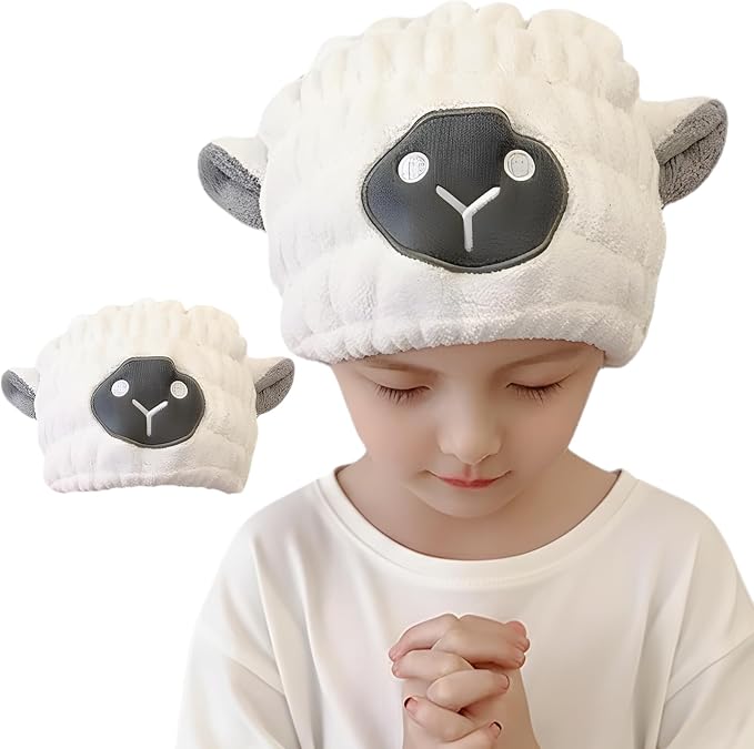 Microfiber Hair Towel Wrap for Kids, Absorbent Quick Girls Boys Hair Drying by LCBD