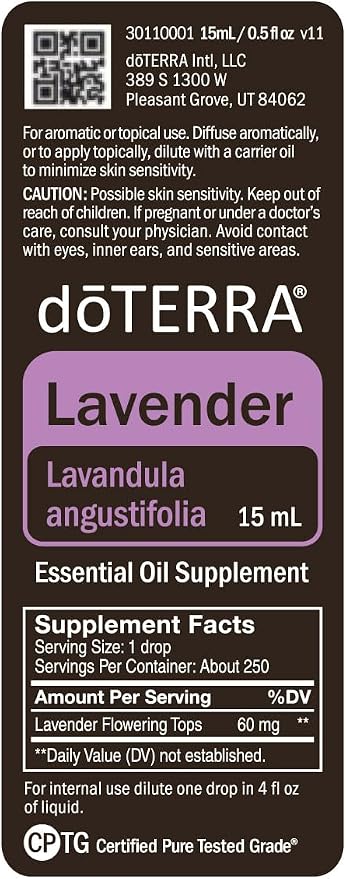 doTERRA Lavender Essential Oil - 15 ml - Image 7