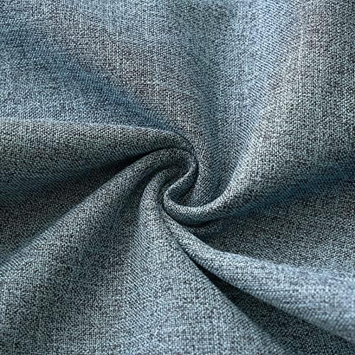 MIULEE Pack of 2 Decorative Linen Burlap Coastal Pillow Covers Farmhouse Accent - Image 3