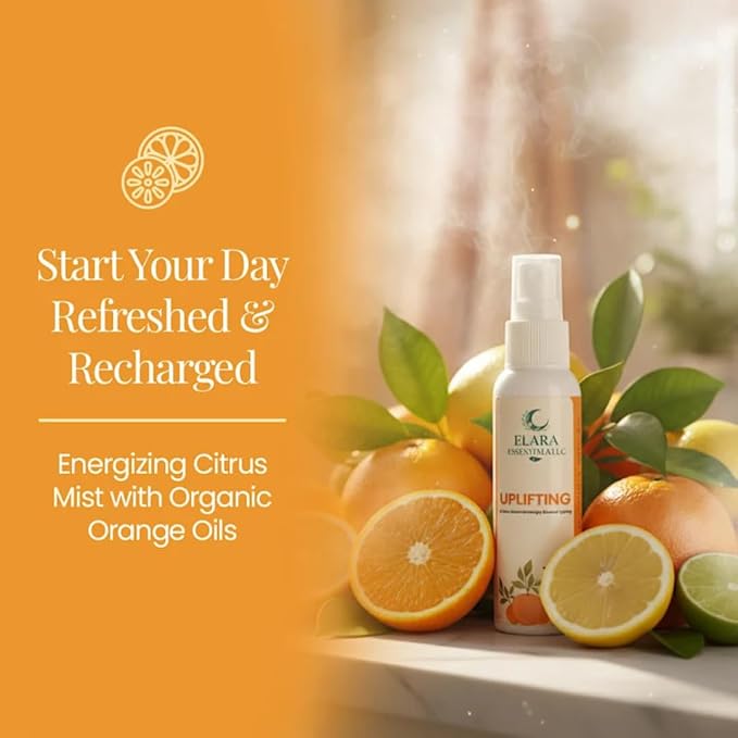 Uplifting Aromatherapy Shower Spray – Energizing Citrus Mist - Image 6