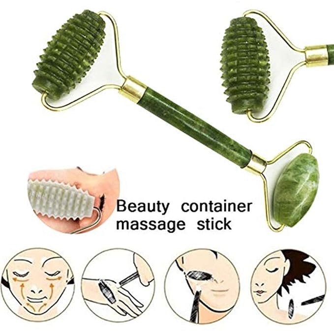 shenghang Emerald Facial Roller Massager Anti-Wrinkle and Relieve Edema Facial - Image 6
