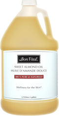 Bon Vital' Sweet Almond Oil Skin & Hair Moisturizer & Gentle Massage Oil by BonVital