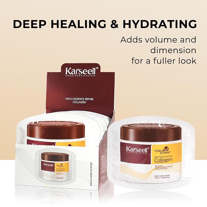 Karseell Collagen Hair Treatment Deep Repair Conditioning Argan Oil Collagen - Image 7