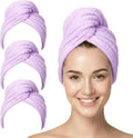 3 Pack Microfiber Hair Towel Wrap by YHPDYL