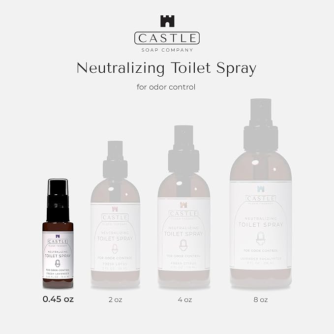 Castle Flush Therapy Neutralizing Toilet Spray | Odor Control | Bathroom - Image 5