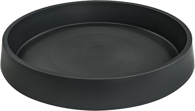 4 Pack Plant Saucer Tray for Ceramic Plastic Pots, 6 inch Plant Saucers for by Bleuhome