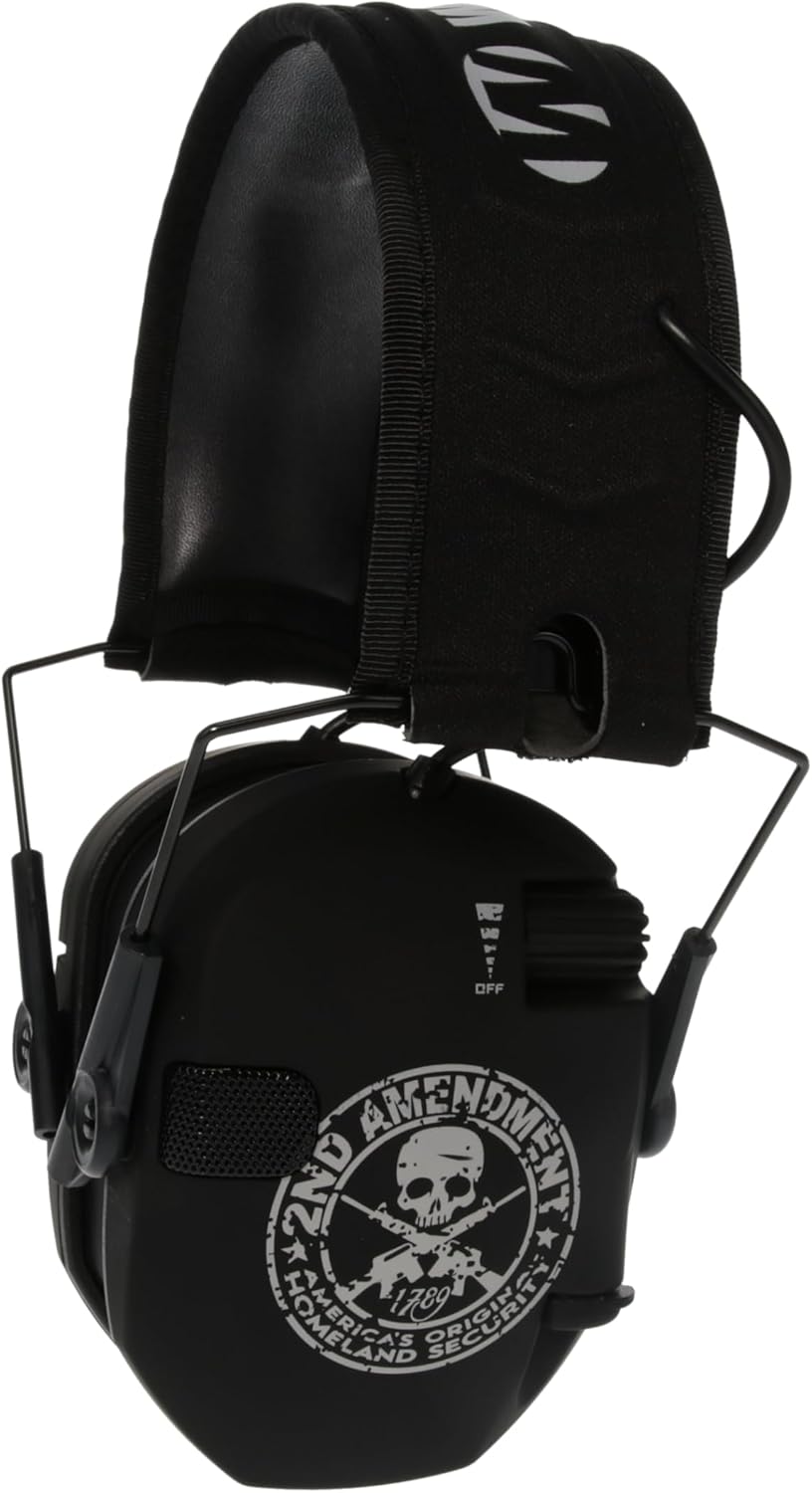 Walker's Razor Slim Ultra Low Profile Compact Design Adjustable Range Shooting Hunting Hearing Protection Electronic Earmuffs