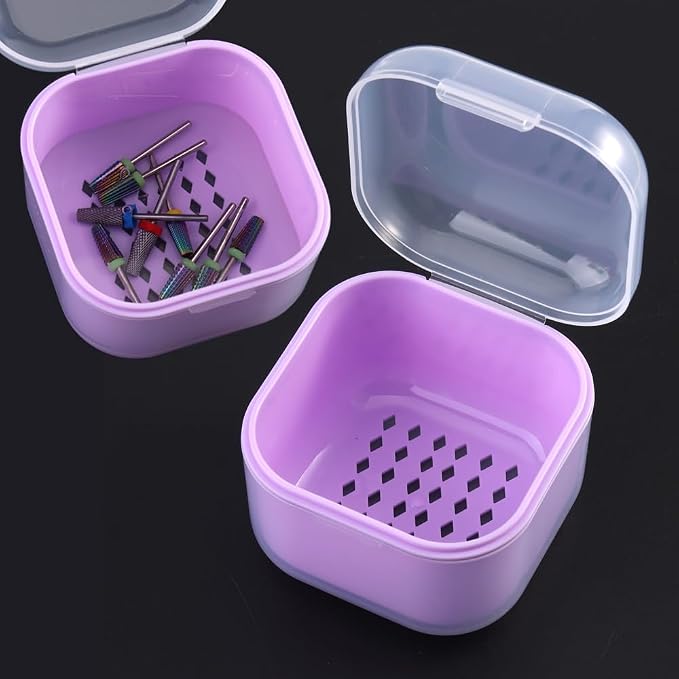 Nail Tool Sterilizer Box Plastic Disinfectant Container by SUTOKAKA