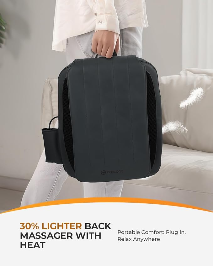 CooCoCo Shiatsu Back Massager for Pain Relief Deep Tissue, FSA Eligible - Image 8