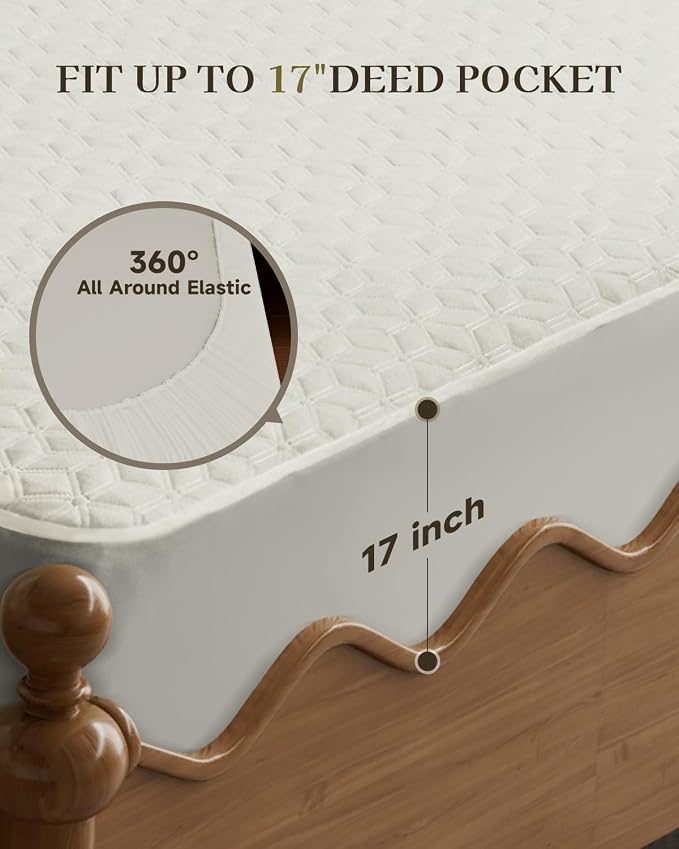 Gotcozy Heated Mattress Pad Queen Size Dual Control - Image 6