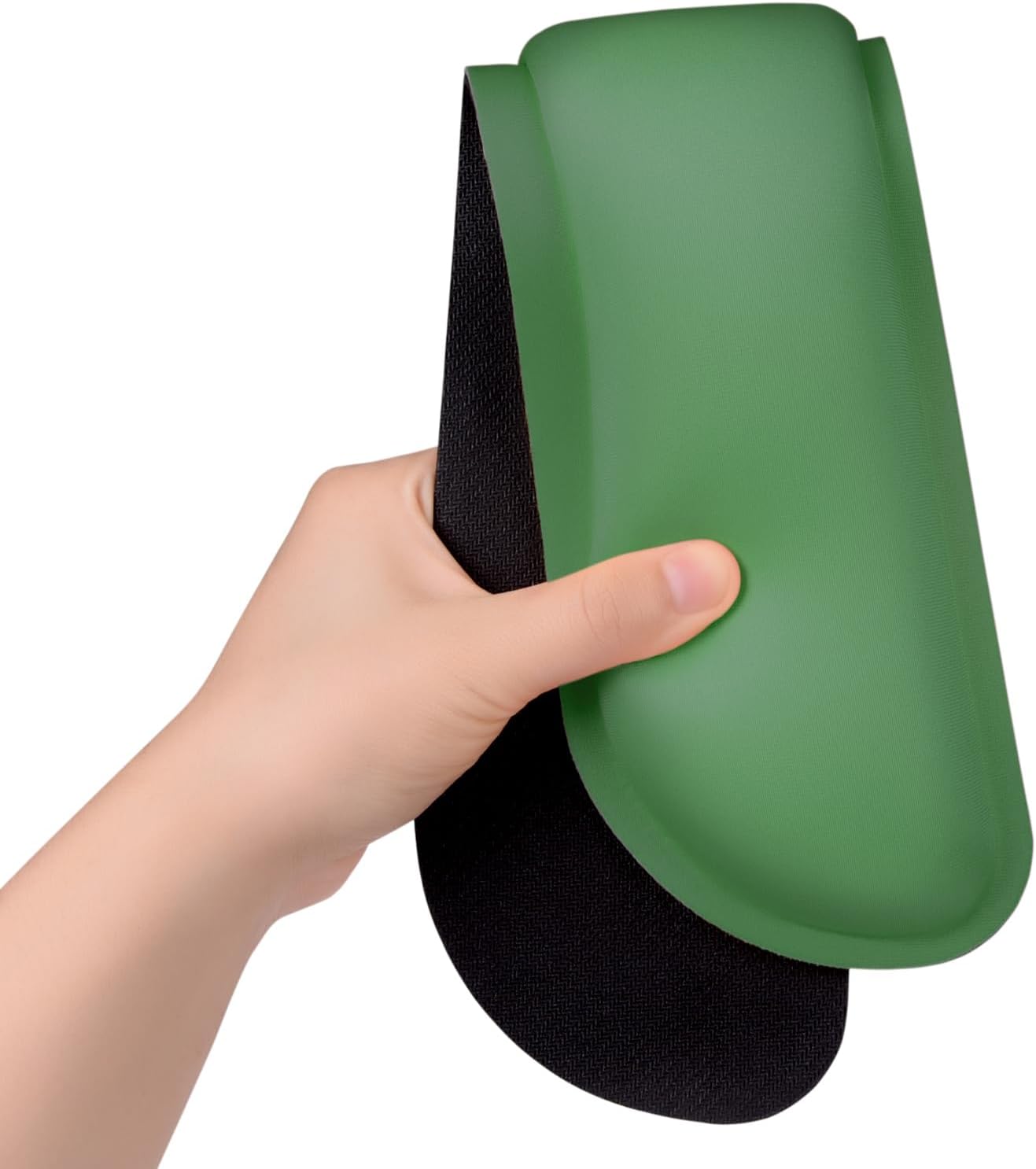 Dapesuom Enlarge Keyboard Wrist Rest, Memory Foam Keyboard Wrist Cushion for Computer Desk Mats Support, Typing Pain Relief Ergonomic Mouse Pad Rests with Non-Slip Base for Gaming Laptop, Forest Green