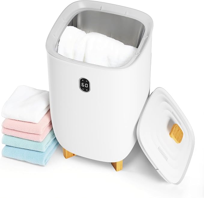 Towel Warmers for Bathrooms, 35 Liter Portable Electric Towel Heater by Homfan
