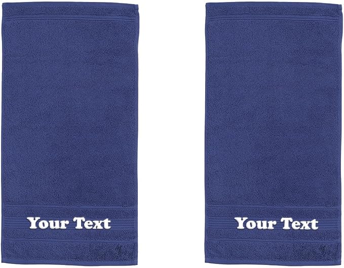 Personalize Your Towels with Custom Embroidery: Names, and Initials. Perfect by Ephesos