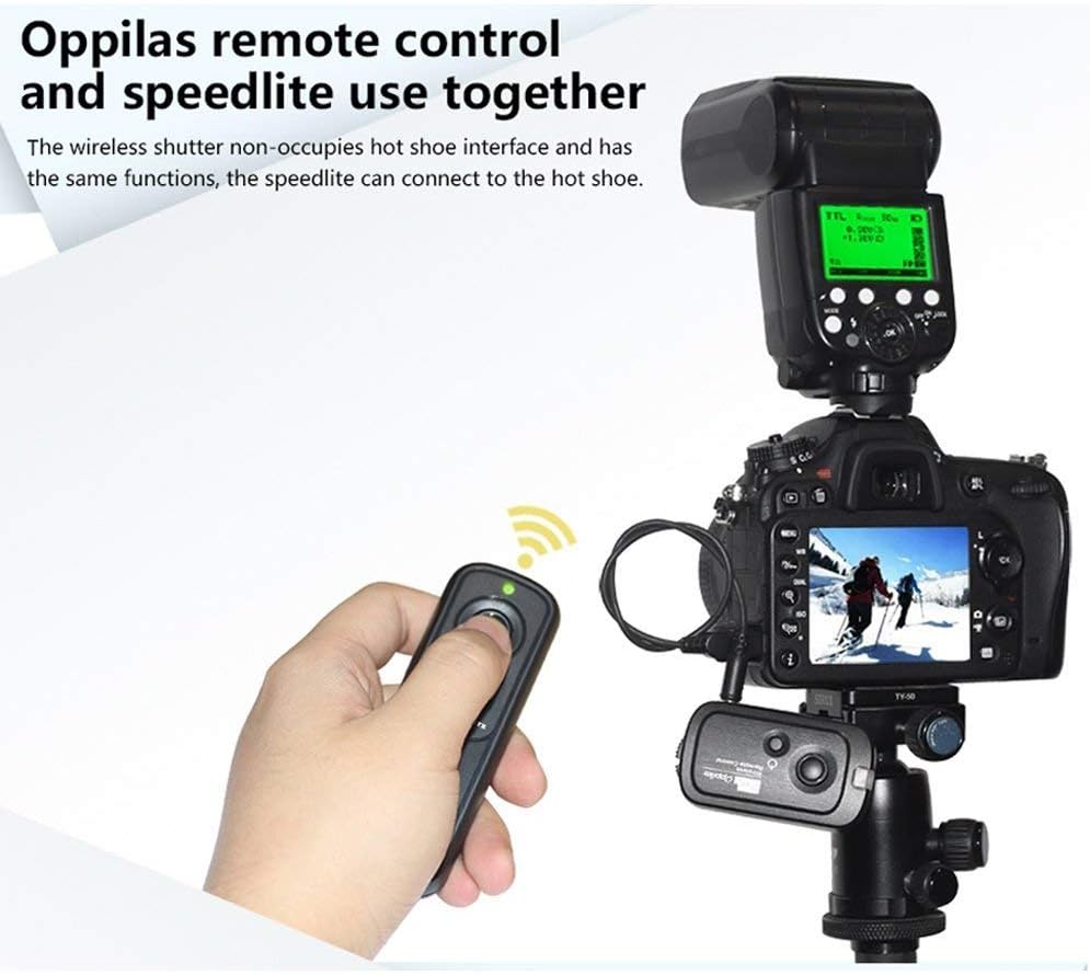 Pixel 2.4GHz Wireless Remote Shutter Release Romote Control S1 for Sony A300 A350 A400 A450 A500 A550 A560 A580 A700 A850 A900 A33 A35 A37 A55 A57 A65 A67 A77 A77M2 A99 A99M2 Replaces Sony RM-L1AM