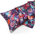 MR&HM Satin Body Pillow case, Boho Floral by MRHM