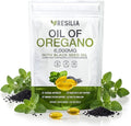 Resilia Softgels with Black Seed Oil 6000mg – Organic Oregano Oil Capsules by ResiliaoilofOregano