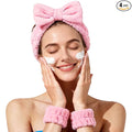Fmeida Spa Headband and Wrist Band Set by Fmeida