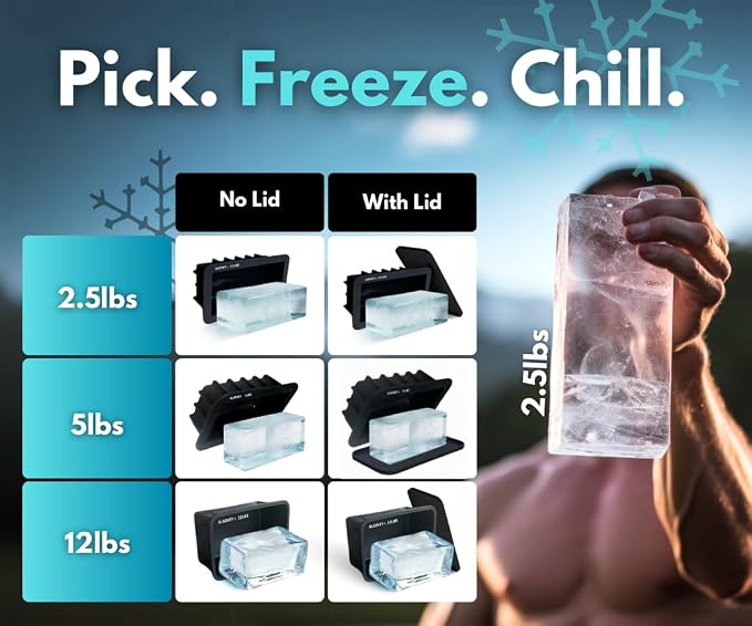 Alaskey® Extra Large Ice Block Mold 5 lbs - Image 7