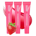 Vitamasques Lip Butter Balm Strawberry Pack of 3, Korean Lip Balm by Vitamasques