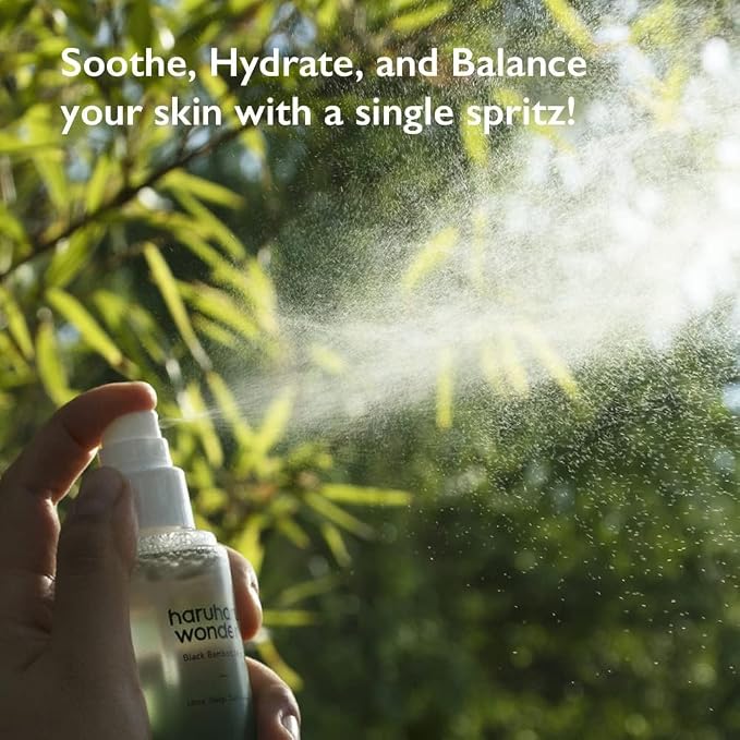 HARUHARU wonder Black Bamboo Mist, Hydrating and Firming skin, Panax ginseng - Image 5