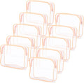Tbestmax 10 Pack Clear Cosmetic Bags Makeup Bags Portable Waterproof TSA by Tbestmax