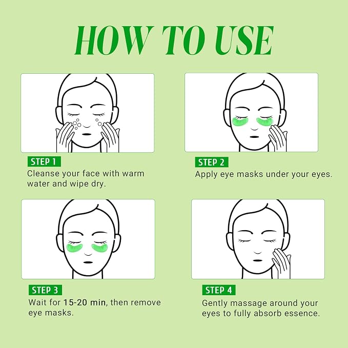 PEAUAMIE Under Eye Patches - Image 7