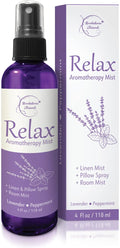 Relax Lavender Spray for Sleep, Natural Linen Spray for Bedding, Perfect by BrookethorneNaturals