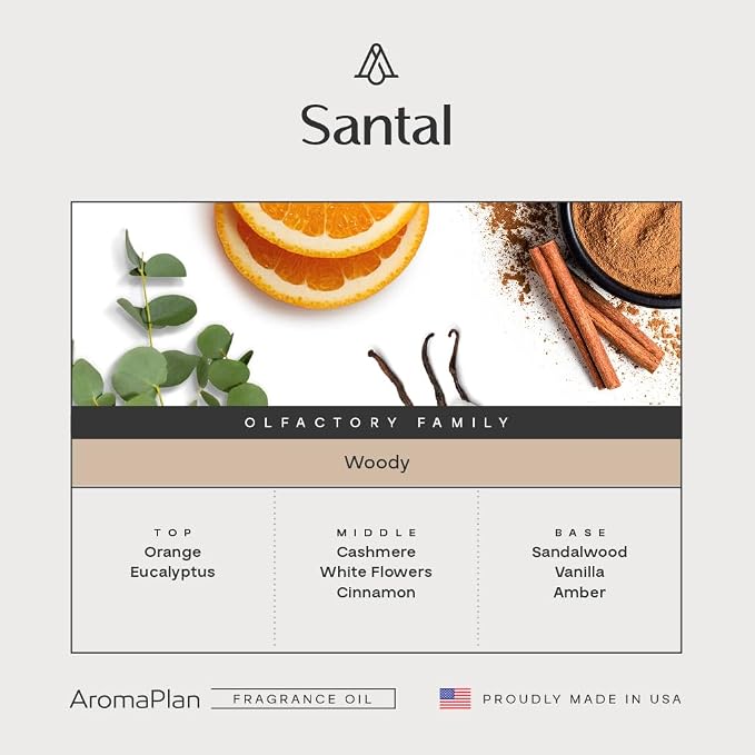 AromaPlan Hotel Scents Santal 5.07 Fl Oz, Home Luxury Aroma & Hotel Fragrance - Image 2